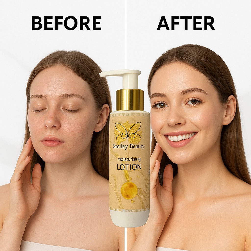 Soft, Smooth & Hydrated: Smiley Beauty’s Aloe Vera Skin Moisturizing Lotion